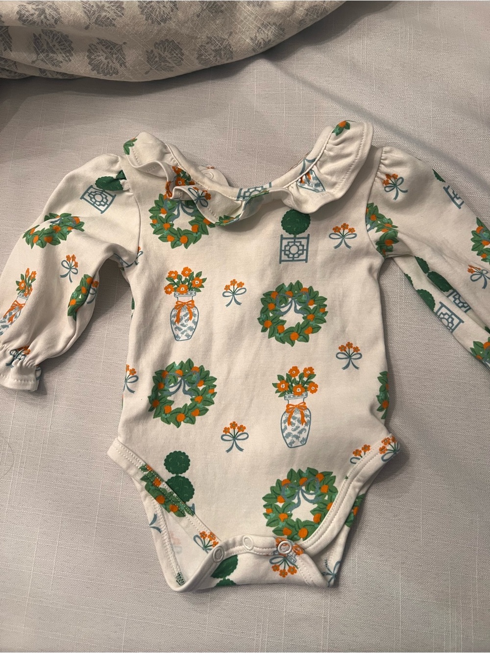 The Beaufort Bonnet Co onesie 0-6month